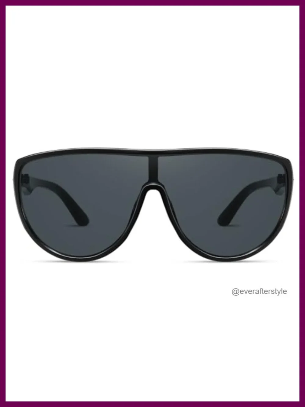 Oversized Aviator Sunglasses Women Retro Shield 70s Vintage UV400 Polycarbonate